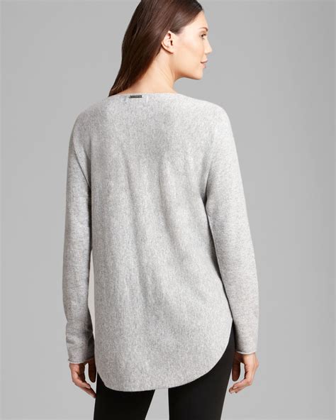 michael kors dark gray open weave sweater|Michael Kors sweaters outlet.